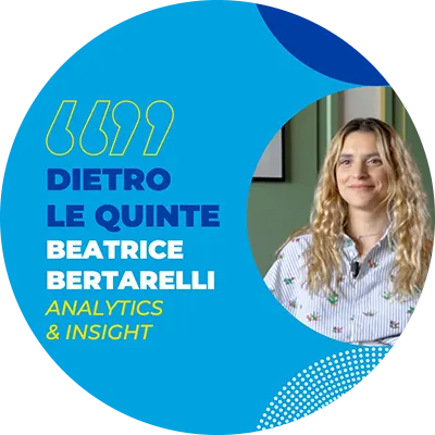 Beatrice Bertarelli, Sales Analytics & Insight Manager.