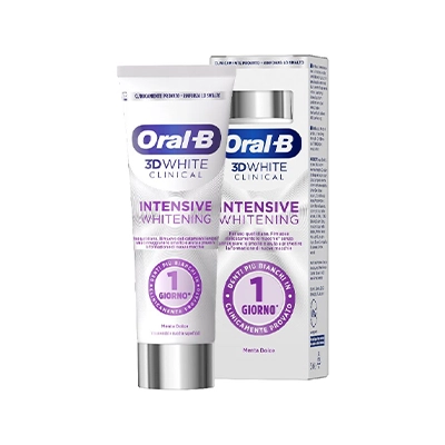 nell’immagine il dentifricio oralb white smile nella sua confezione