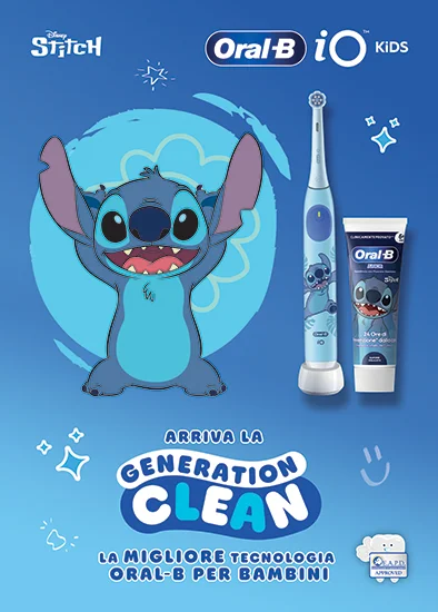 Generation Clean Oral-B: il nuovo Oral-B iO Kids Stitch