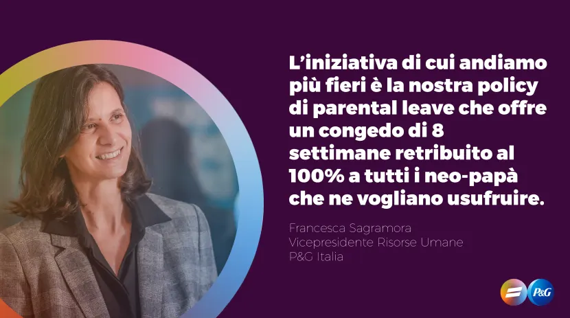 Francesca Sagramora, Vicepresidente HR P&G Italia