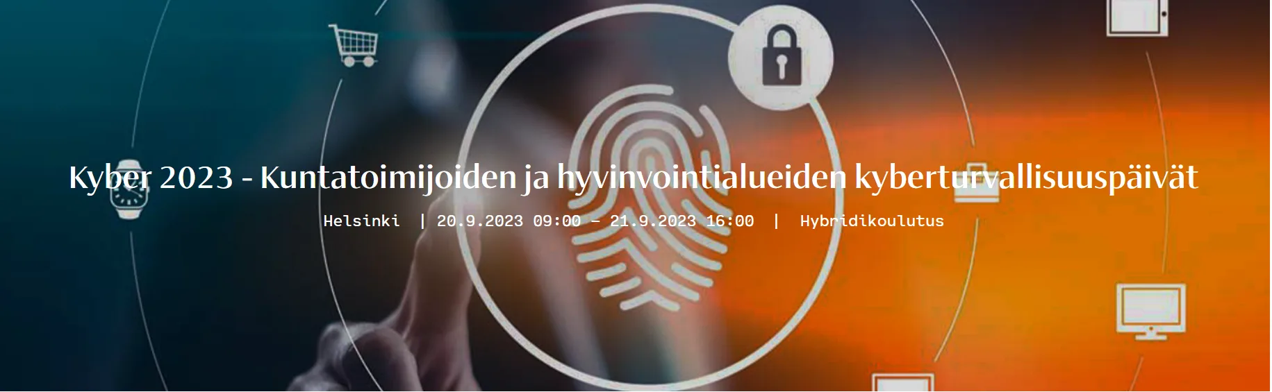 Kyber 2023 - Kuntatoimijoiden ja hyvinvointialueiden kyberturvallisuuspäivät