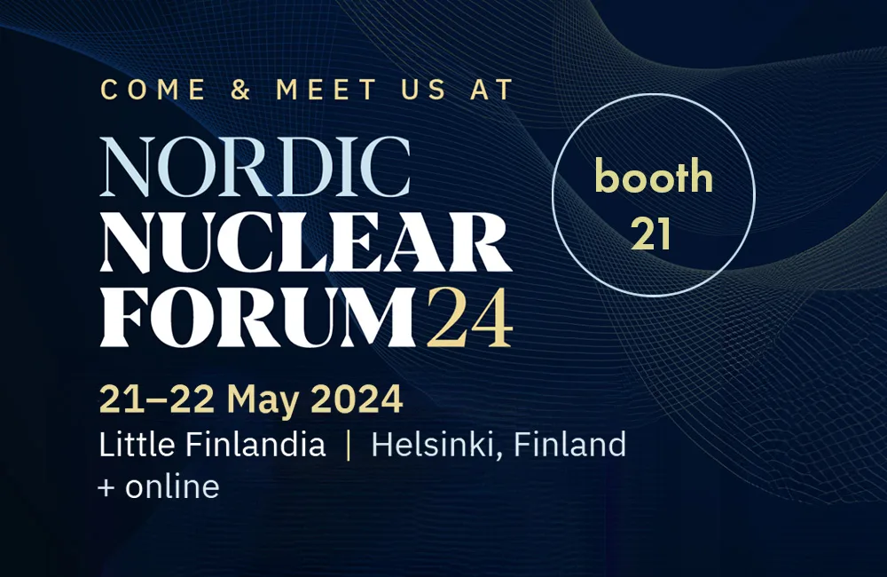Insta Nordic Nuclear Forum 2024 tapahtumauutisen bannerikuva