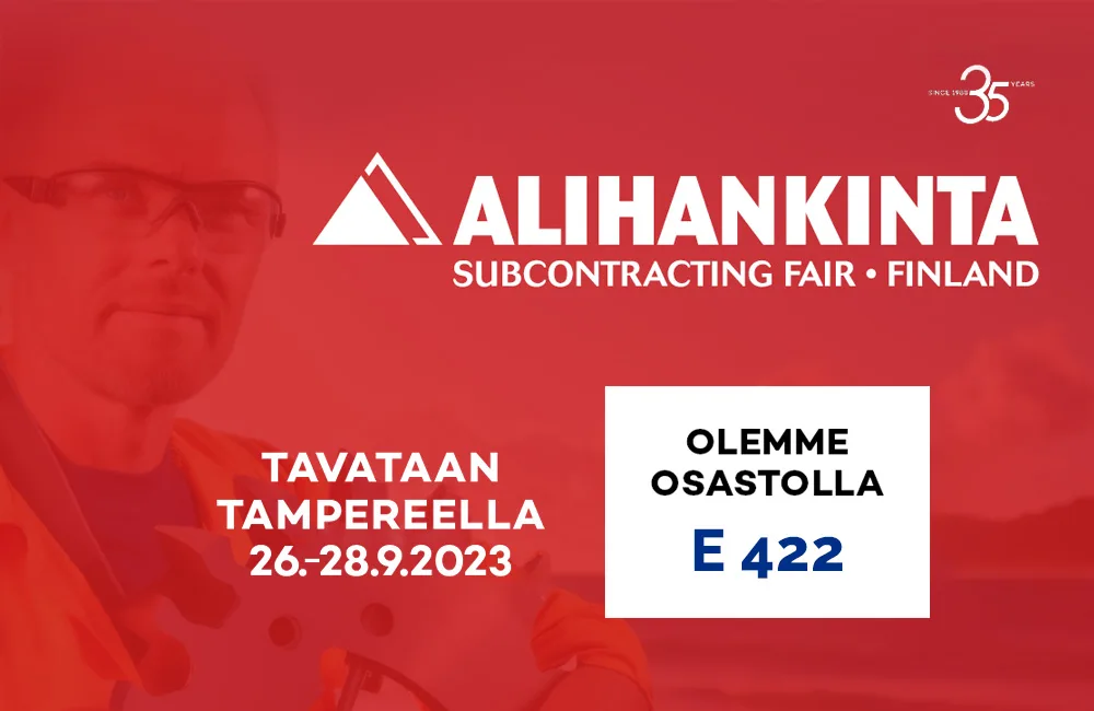 Nähdään Alihankintamessuilla 26.–28.9.2023!