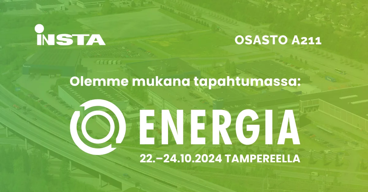 Käyttövarmuutta, kokemusta ja kokonaisvaltaista kumppanuutta – Instan energia-alalle suunnatut palvelut vahvasti esillä Energiamessuilla 22.–24.10.2024