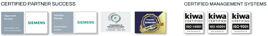 Certified partnerships and management system certificates