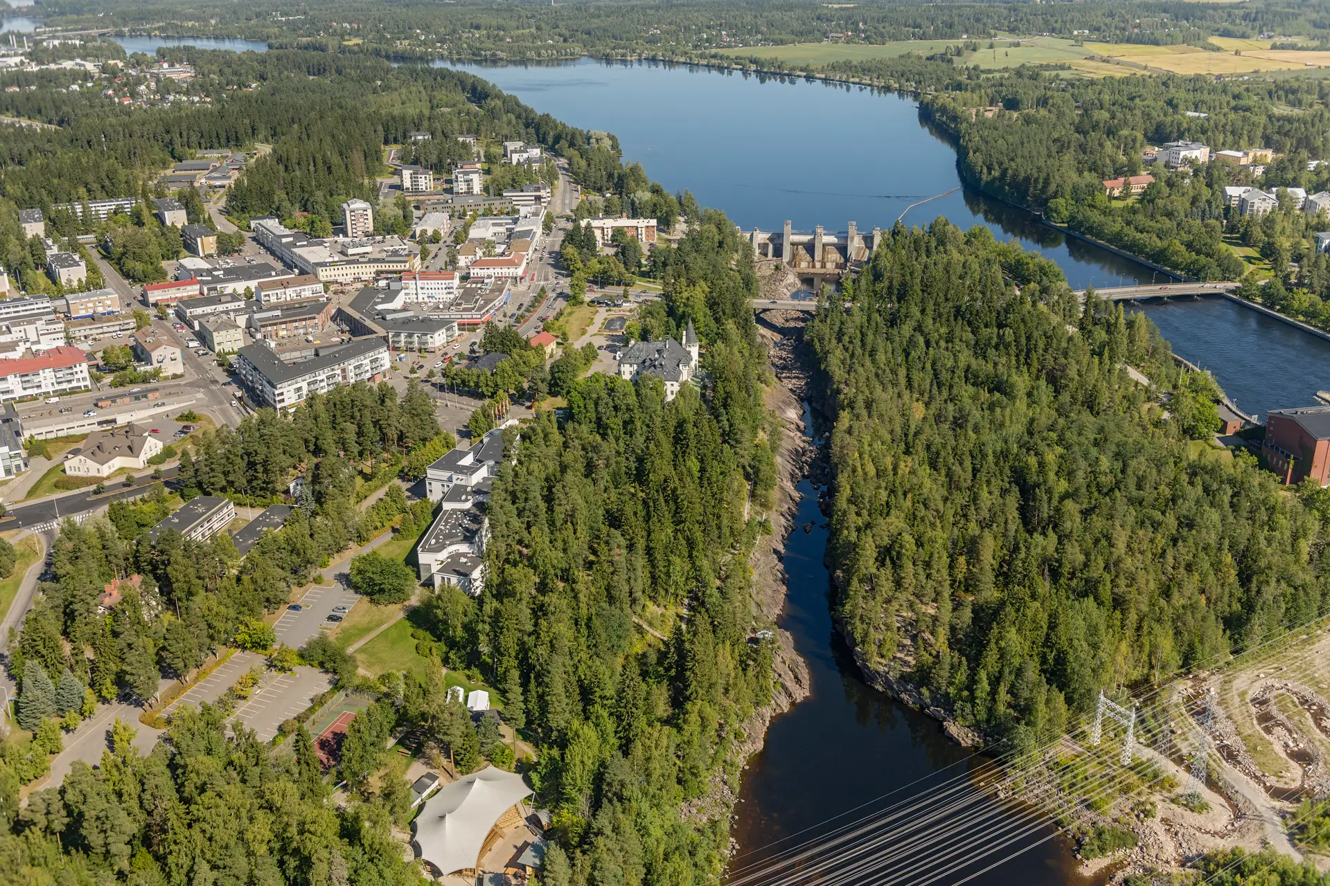 Imatrankoski ja Vuoksi