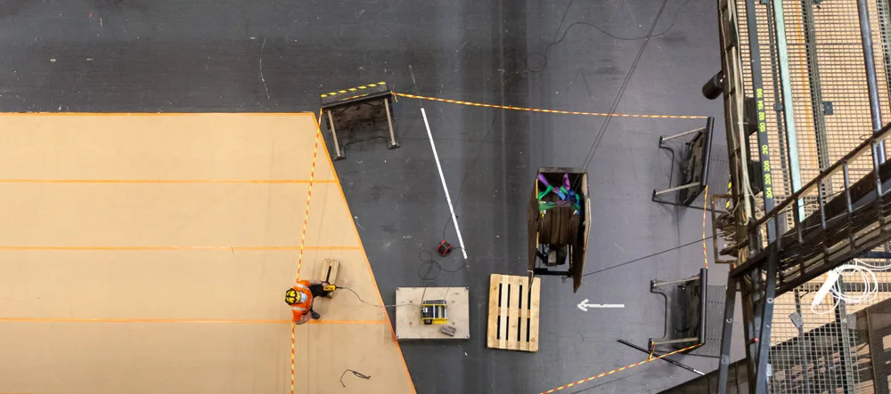 Renovation of the stage mechanics of the Tampere building