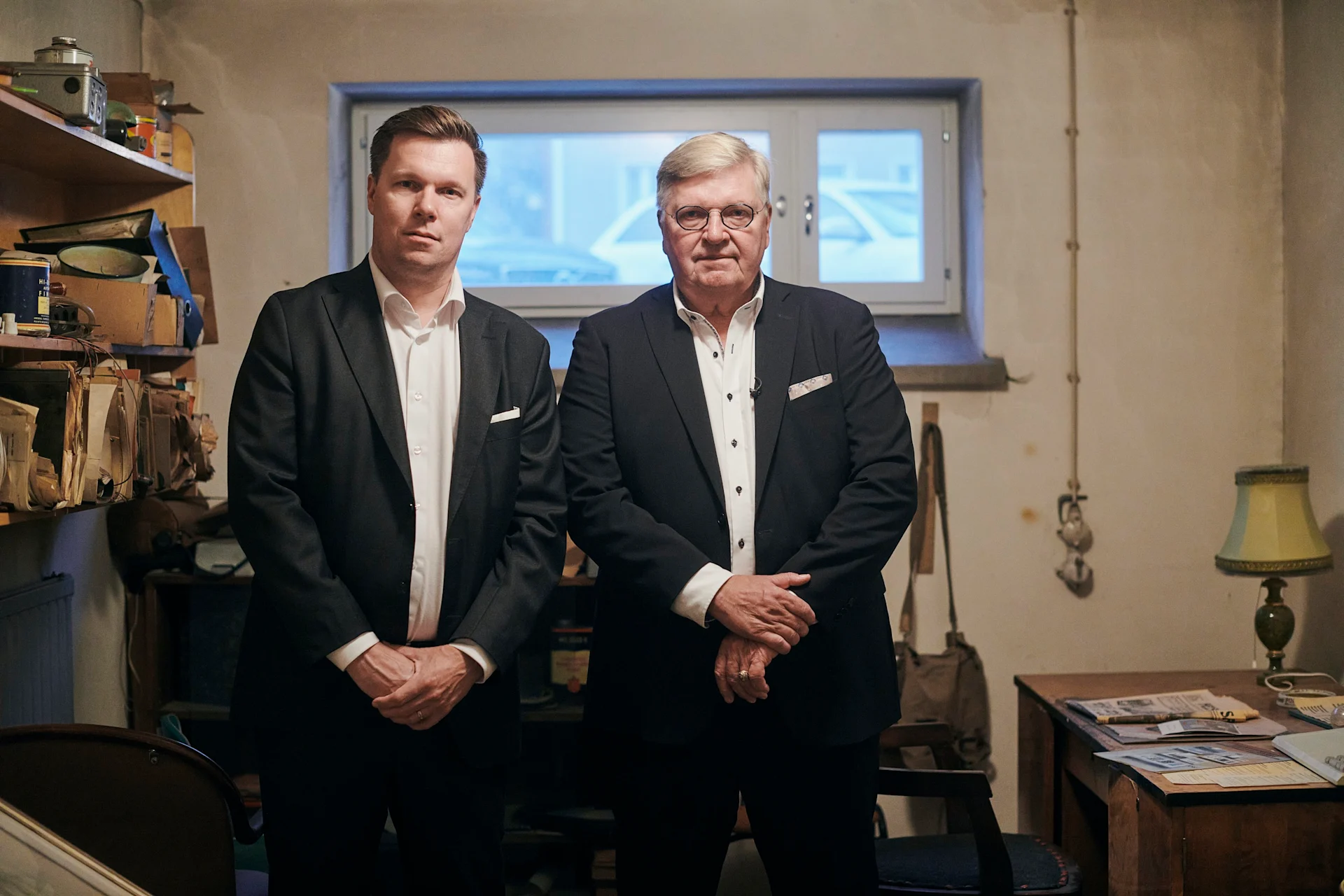 It all began in a cellar. Insta’s birthplace is a cellar space at Sammonkatu in Tampere.  Niklas Mattsson and Markus Mattsson. 