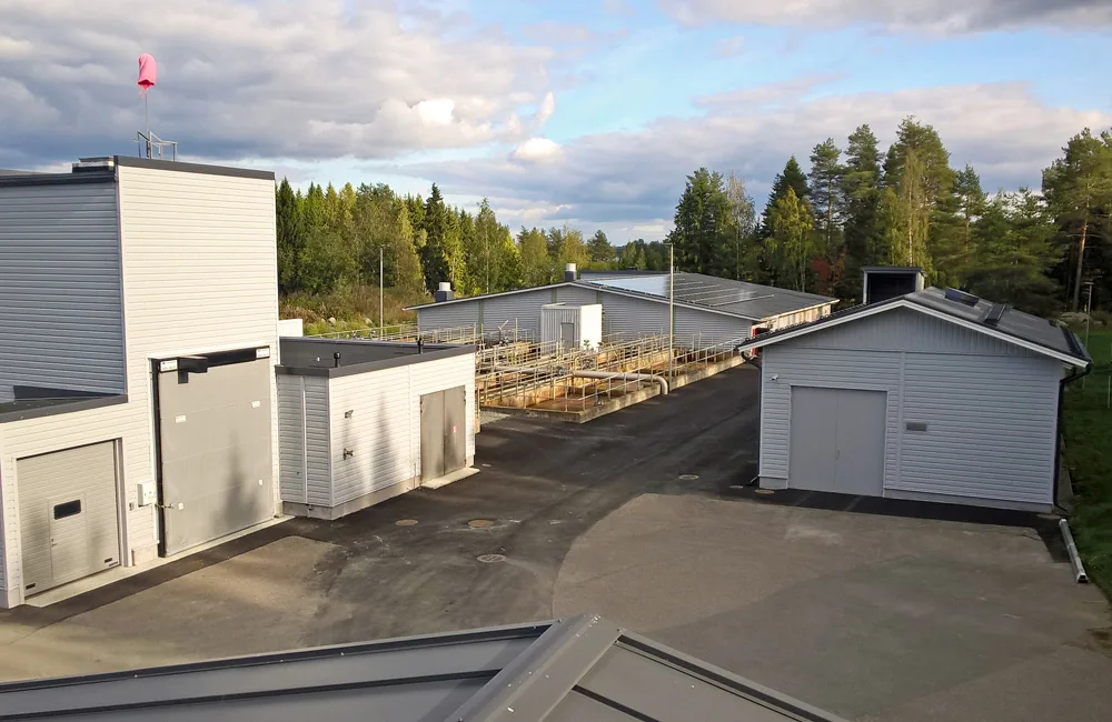 Jynkänniemen jätevedenpuhdistamo tarjoaa säätösähköä ensimmäisenä puhdistamona Suomessa