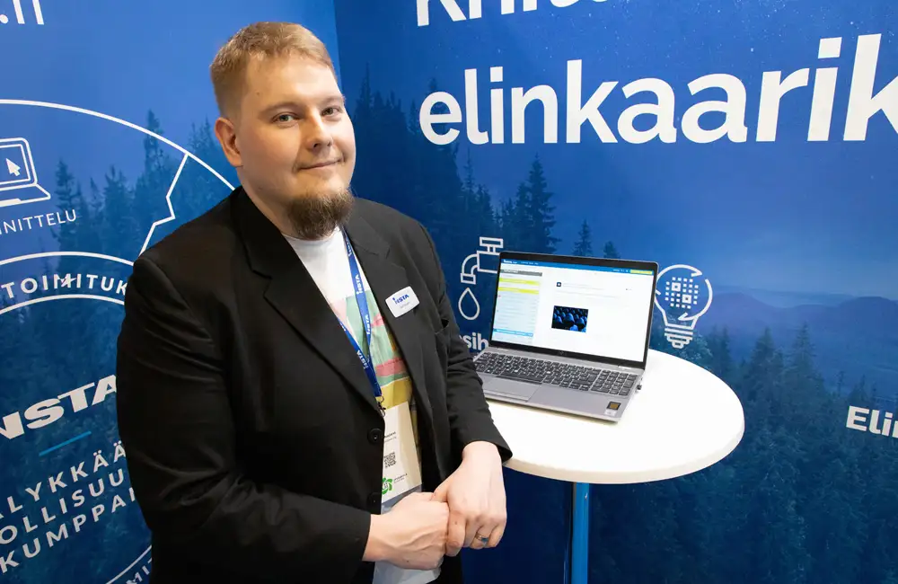 Instan projektipäällikkö Joel Muujärvi