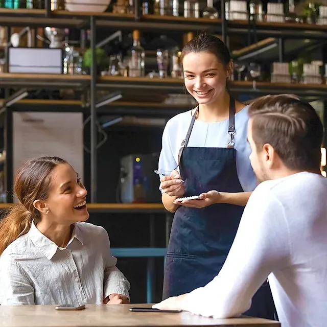 Happy people - restaurant