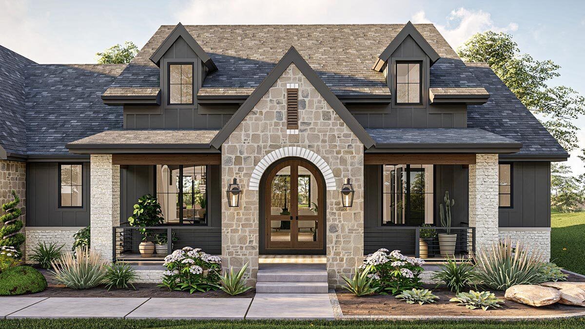 Tour this Stunning Transitional Modern Cottage Home