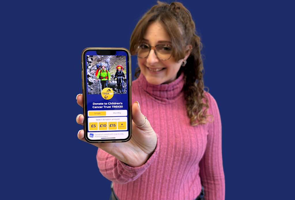 Turn your smartphone into a point of donation with the new Give A Little Champion App