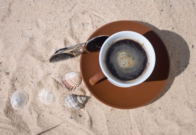 kawa plaża