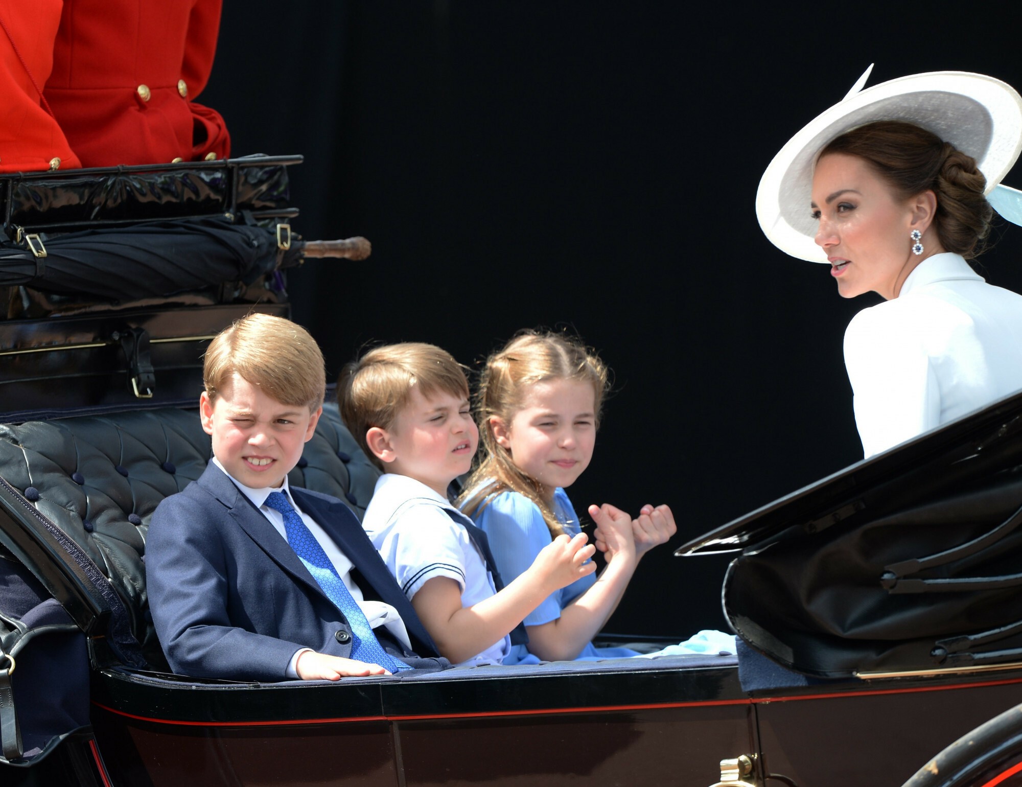 Księżna Kate z dziećmi EA