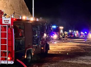 Świętokrzyskie: pożar w domu, strażacy znaleźli zwęglone ciało 42-latka