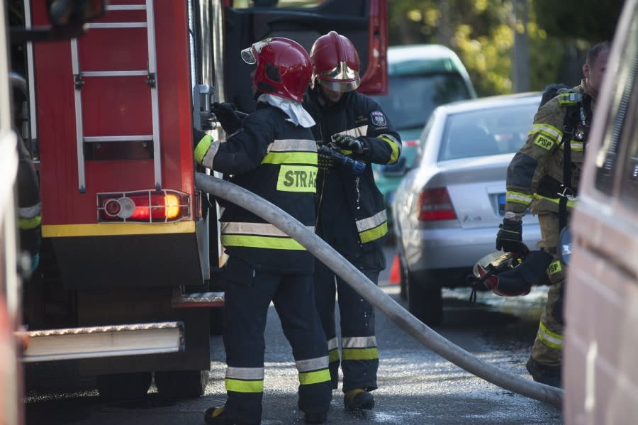 Lublin: Pożar w Sądzie Okręgowym. W akcji 5 zastępów straży pożarnej, ewakuowano 40 osób