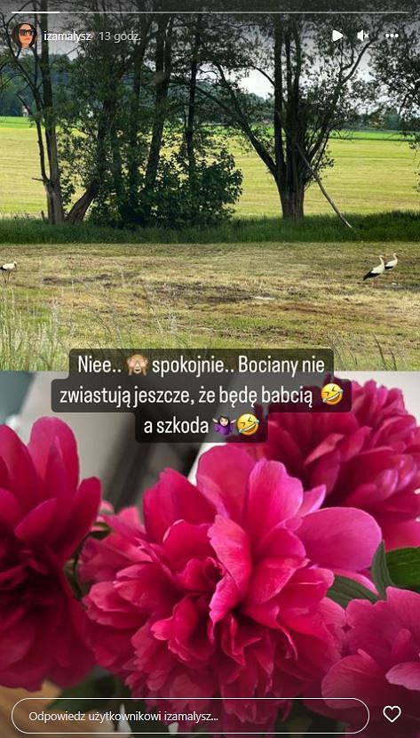 InstaStory Izy Małysz