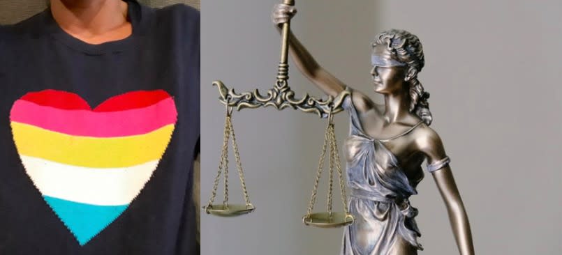 Sąd wydał wyrok w sprawie pobicia kobiety przez ochroniarza w Częstochowie ze względu na tęczowe serce na jej swetrze
