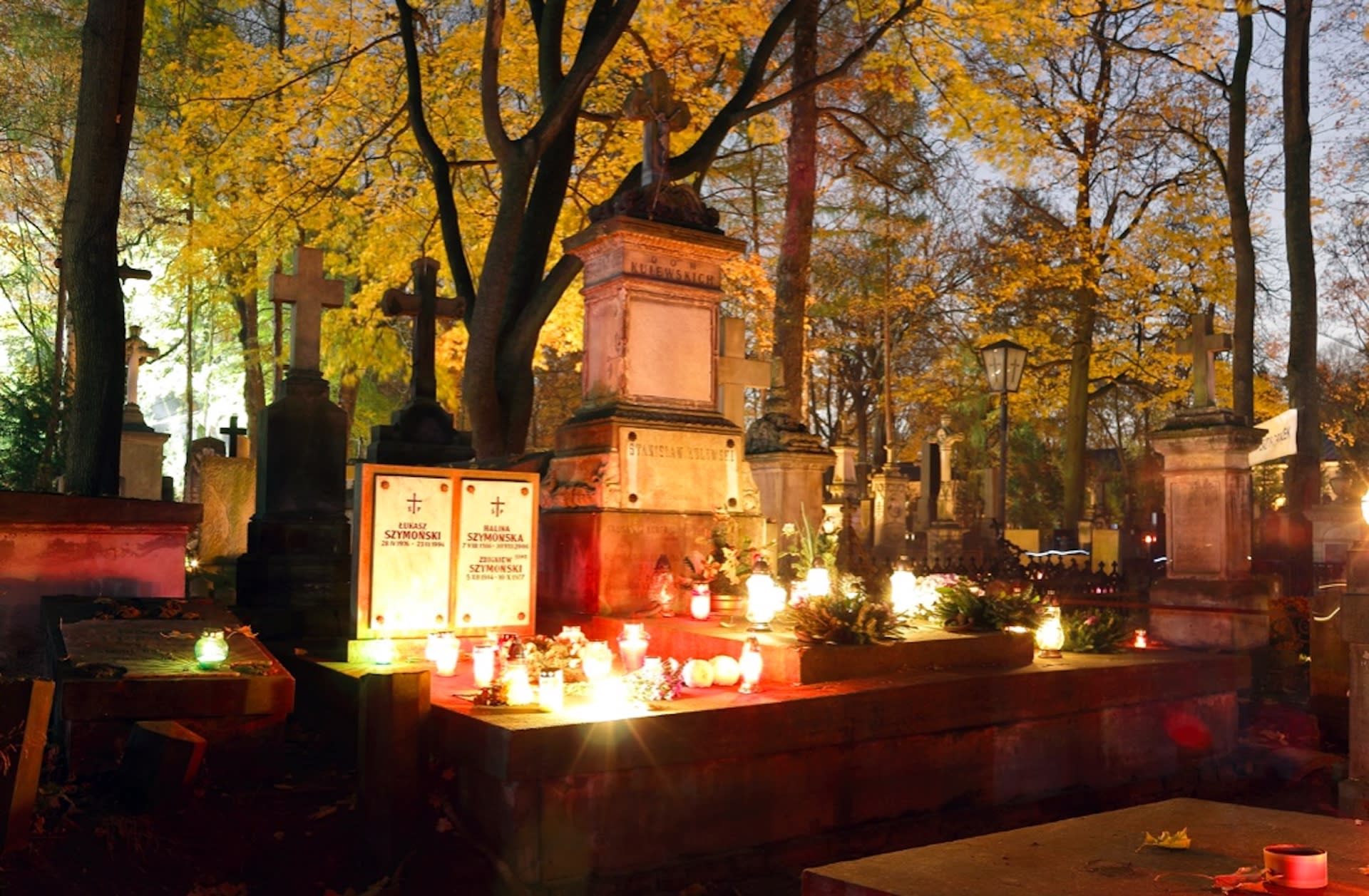 Niemiecka moda na polskich cmentarzach we Wszystkich Świętych, florysta potwierdza