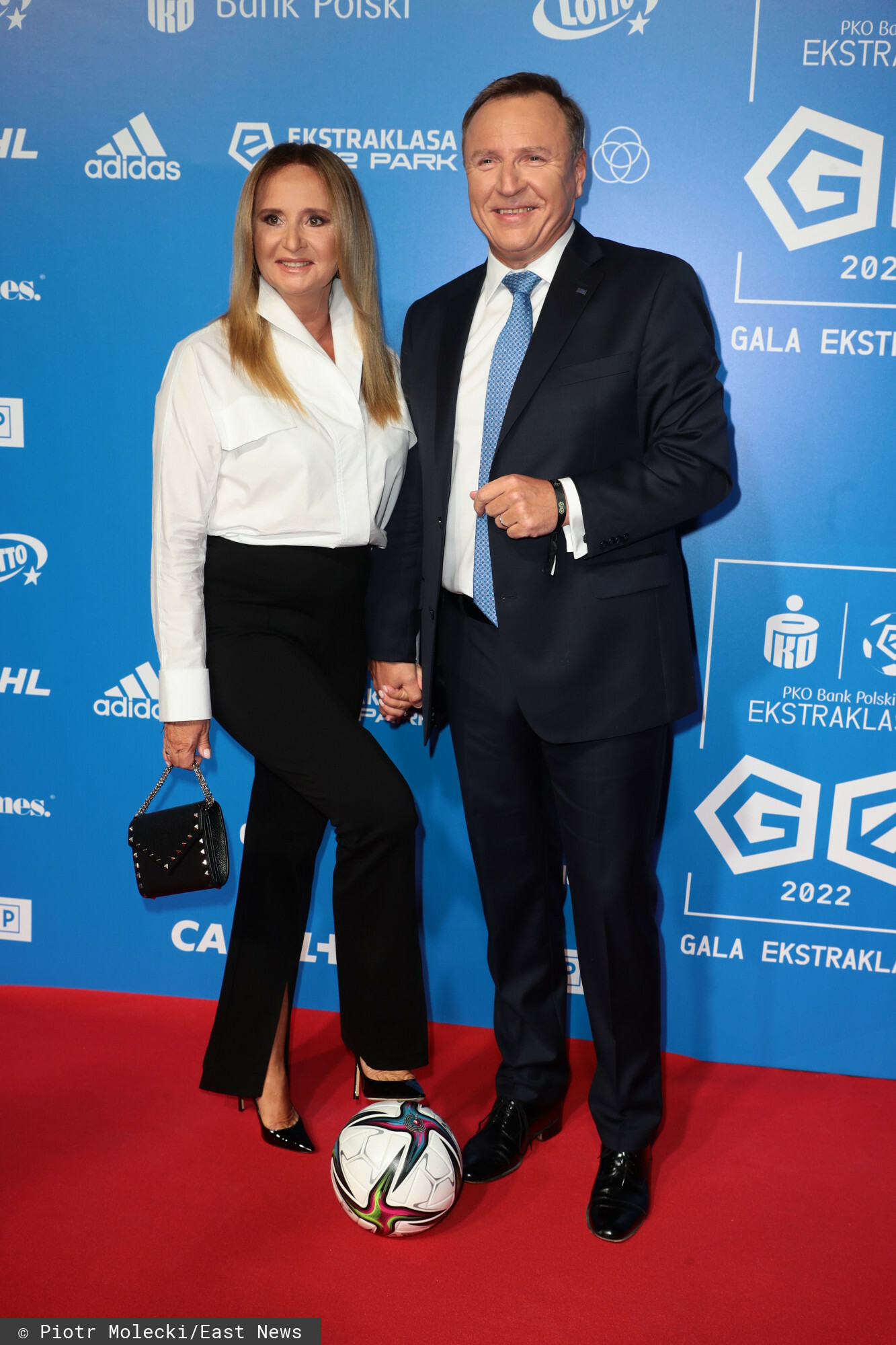 Jacek Kurski z żoną EA