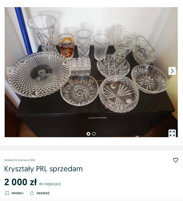 Kryształy z PRL: na twoich półkach stoją pieniądze