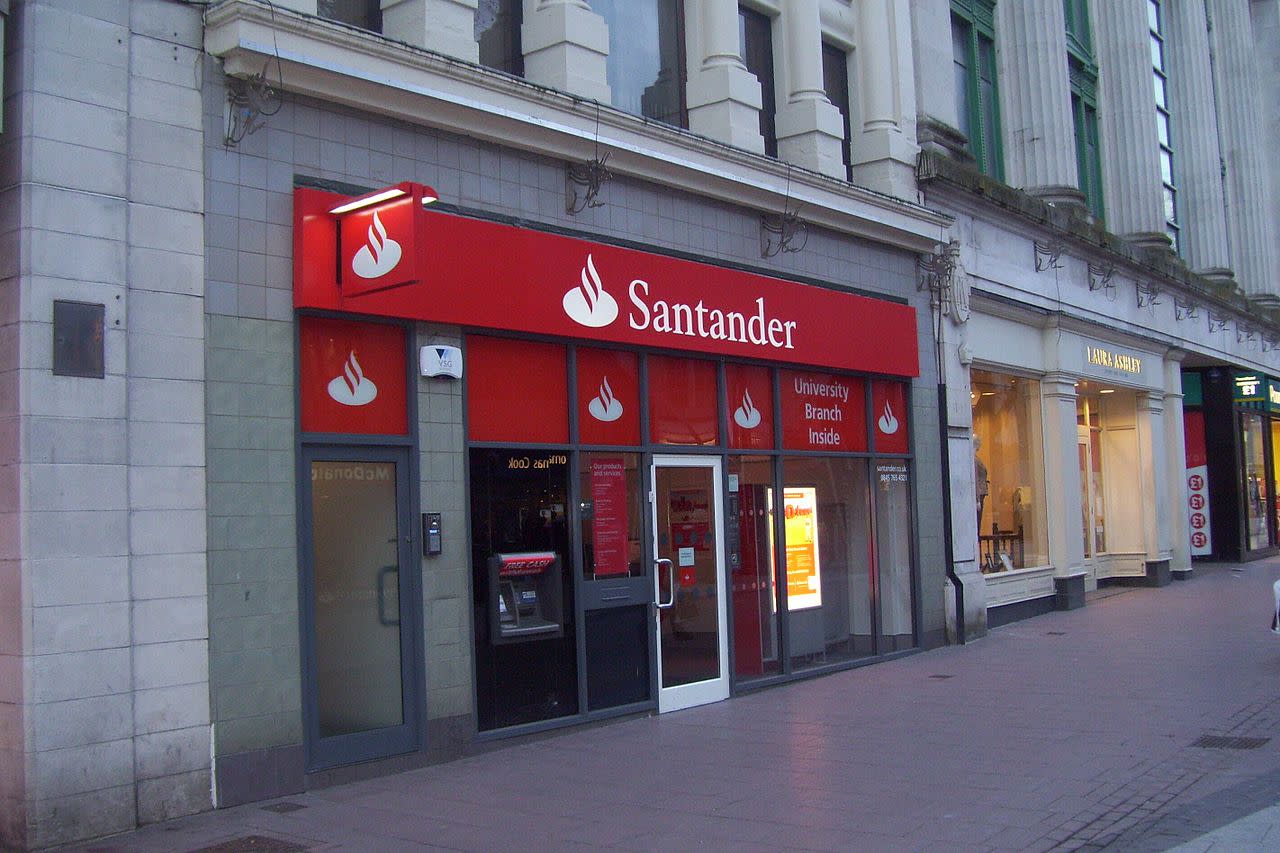 Another new Santander bank - geograph.org.uk