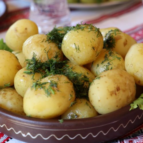 Ugotowane ziemniaki