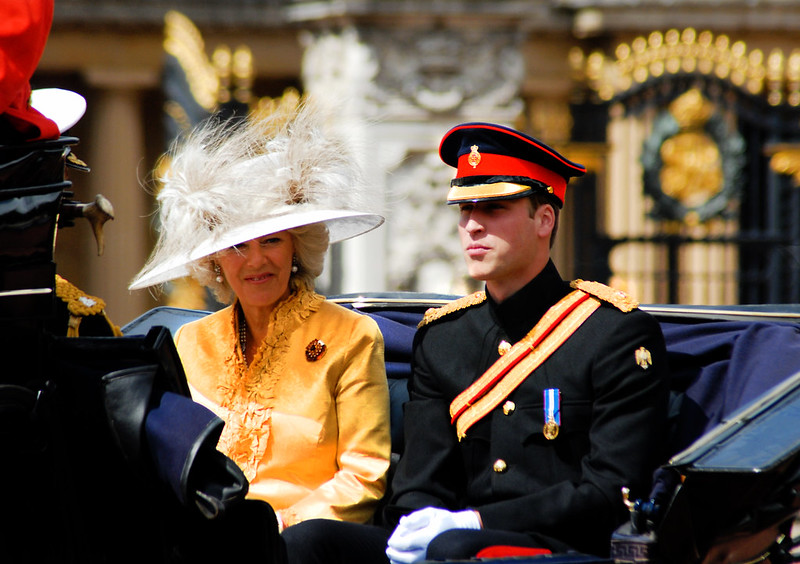 Królowa Kamila i książę William