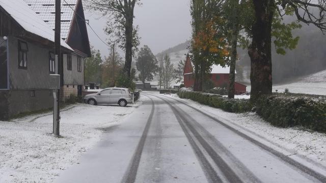 śnieg w Chorwacji