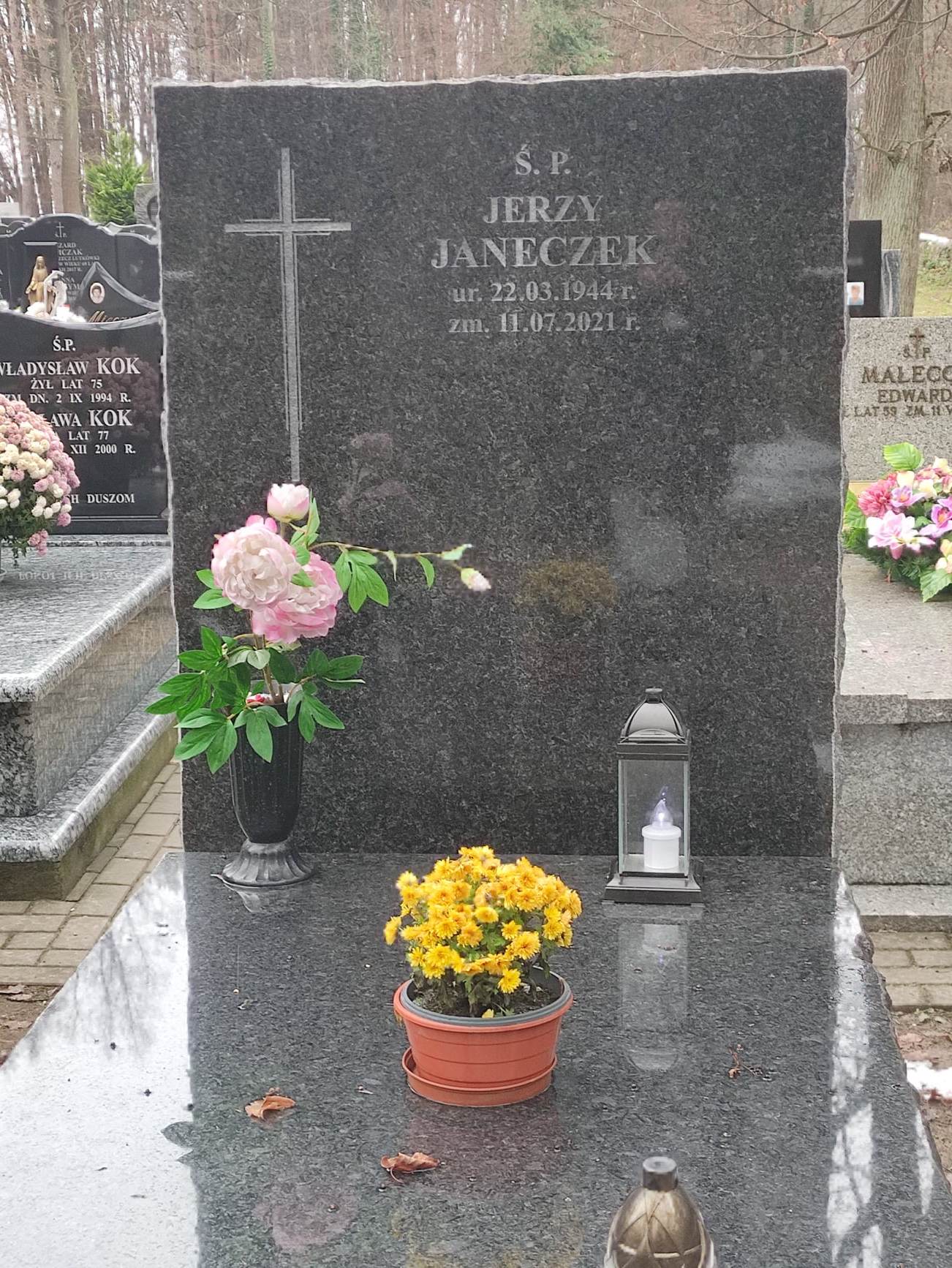 Jerzy Janeczek grób