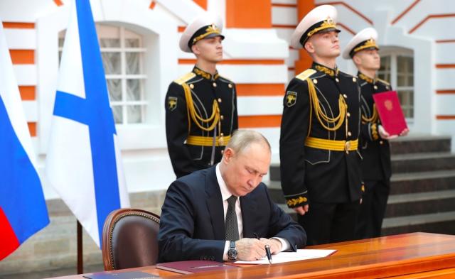 Kreml zapowiedział specjalną ceremonię, Władimir Putin podpisze tam ważny dekret