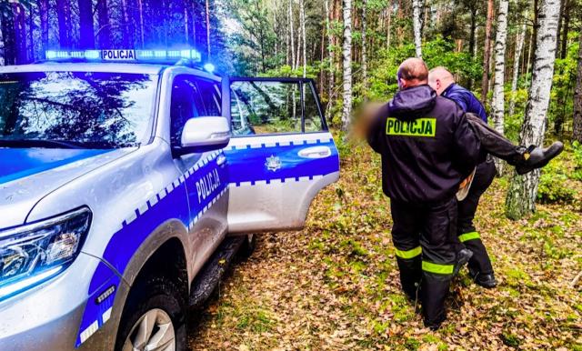 Policja znalazła zaginioną 86-latkę w lesie 