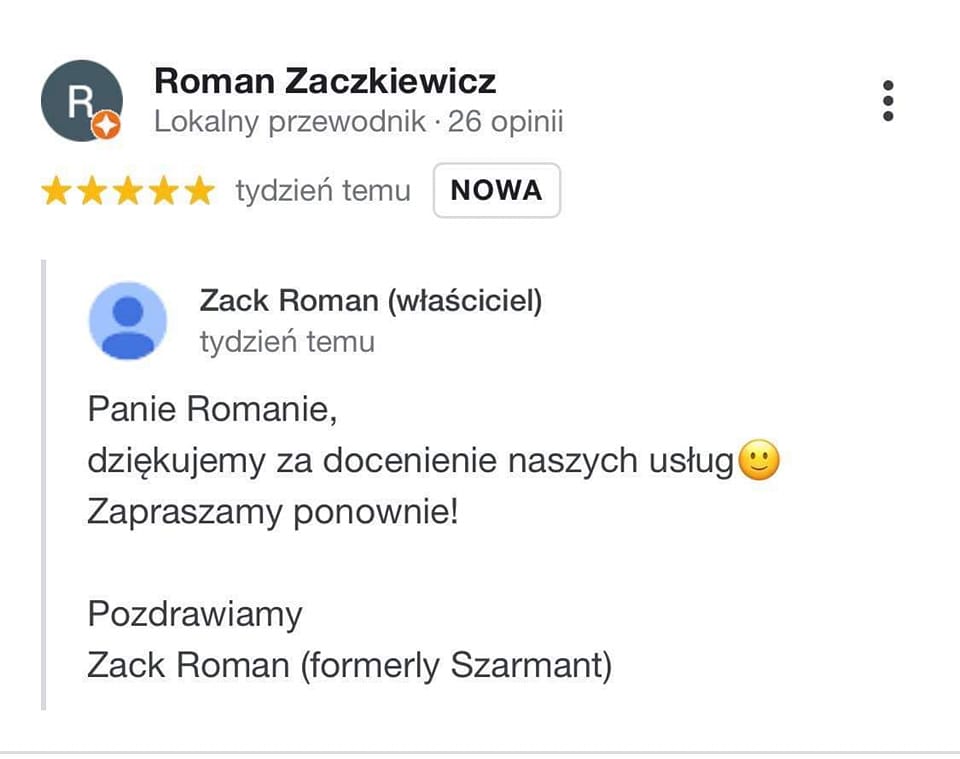 Zack Roman - opinie