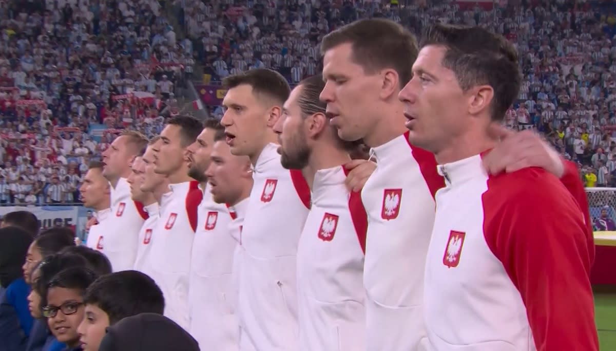 Mecz Polska-Francja kiedy i gdzie obejrzeć? Foto: kadr z meczu reprezentacji Polski na Mundialu 2022, TVP Sport