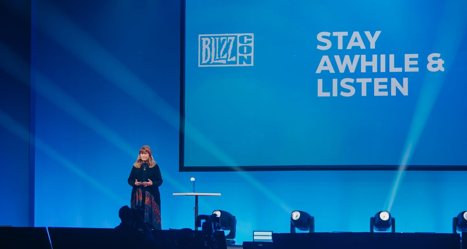 Zdjęcie z BlizzCon 2019. Konferencja Stay awhile &amp; listen.
