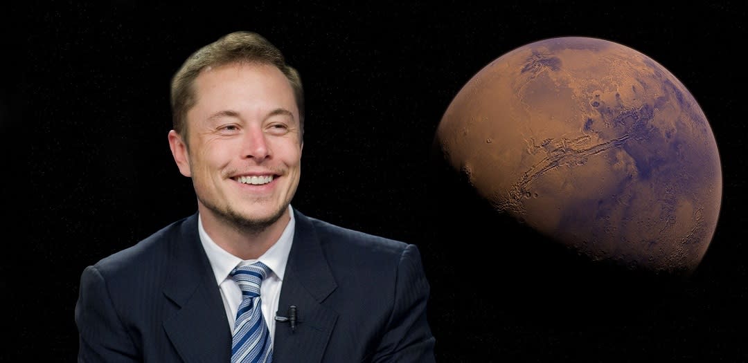 Elon Musk i Mars