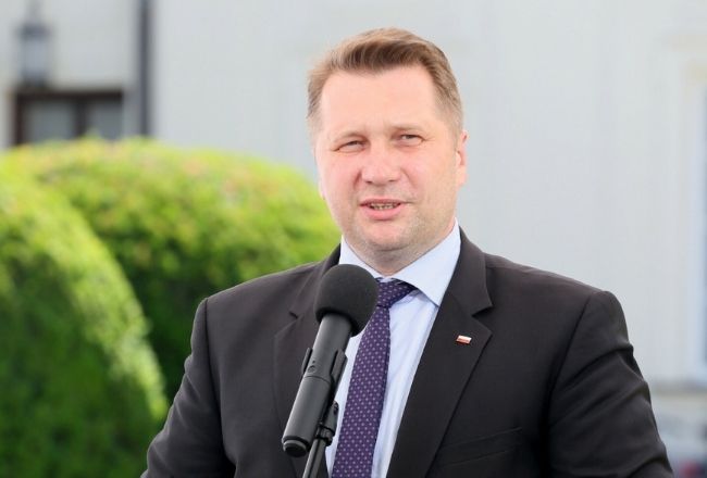 Minister edukacji Przemysław Czarnek / East News /  fot. Pawel Wodzynski