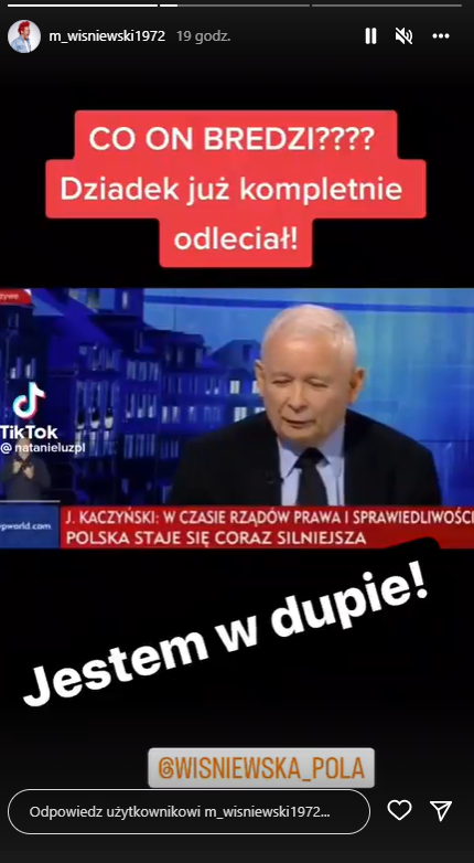 Michał Wiśniewski opublikował nagranie z Jarosławem Kaczyńskim