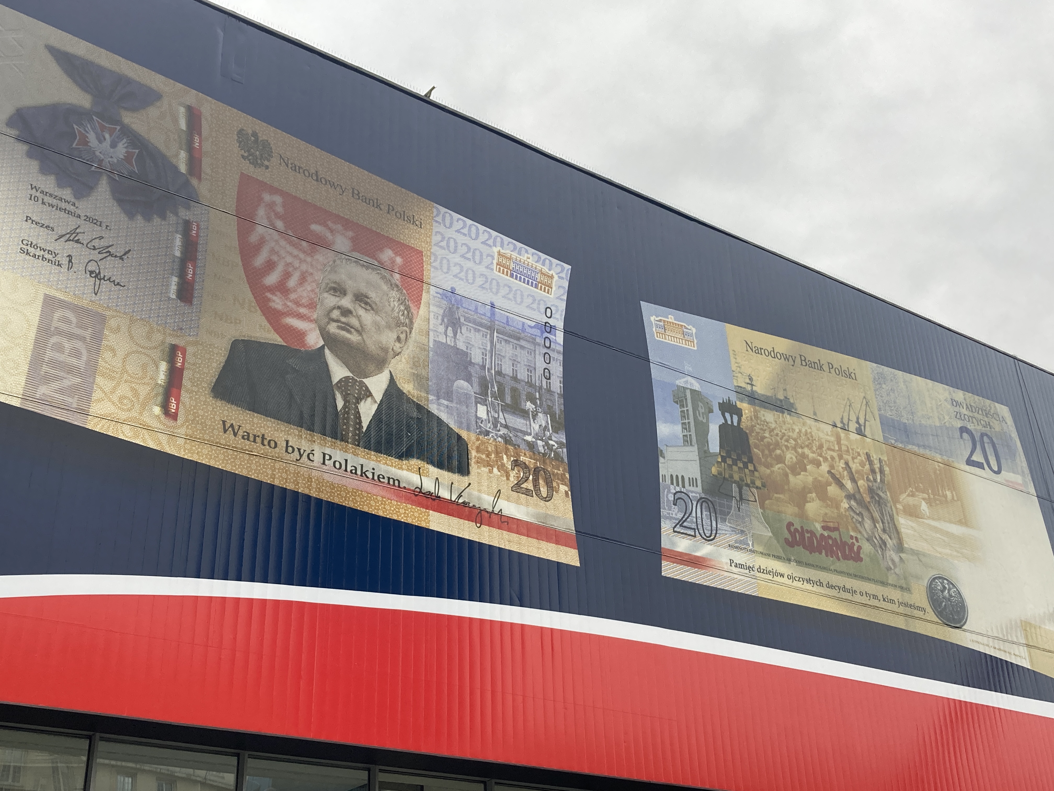 banknot z Kaczyńskim-NBP-20 zł Lech Kaczyński-iberion