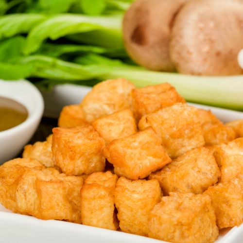 Chrupiące tofu zmienia życie