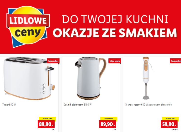 Sprzęt kuchenny od Lidla