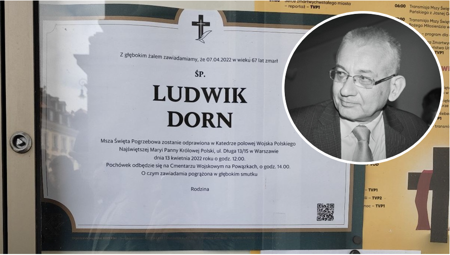 Nie żyje Ludwik Dorn