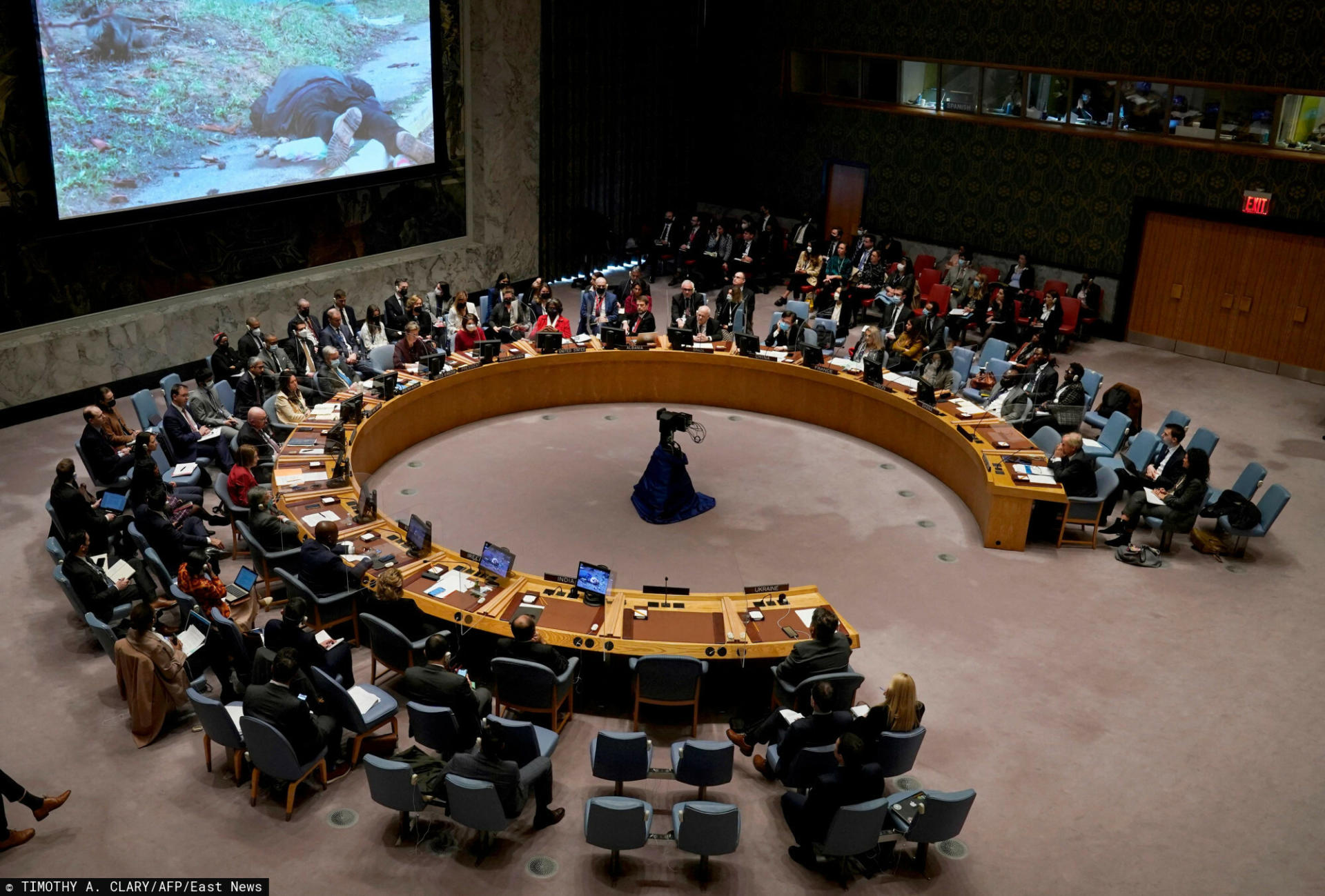Rada Bezpieczeństwa ONZ, Rosja, Ukraina, wojna
TIMOTHY A. CLARY/AFP/East News