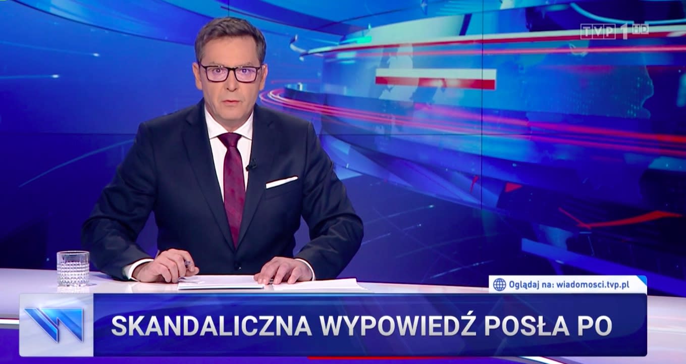 "Wiadomości" TVP krytykują opozycję kilka razy w jednym wydaniu