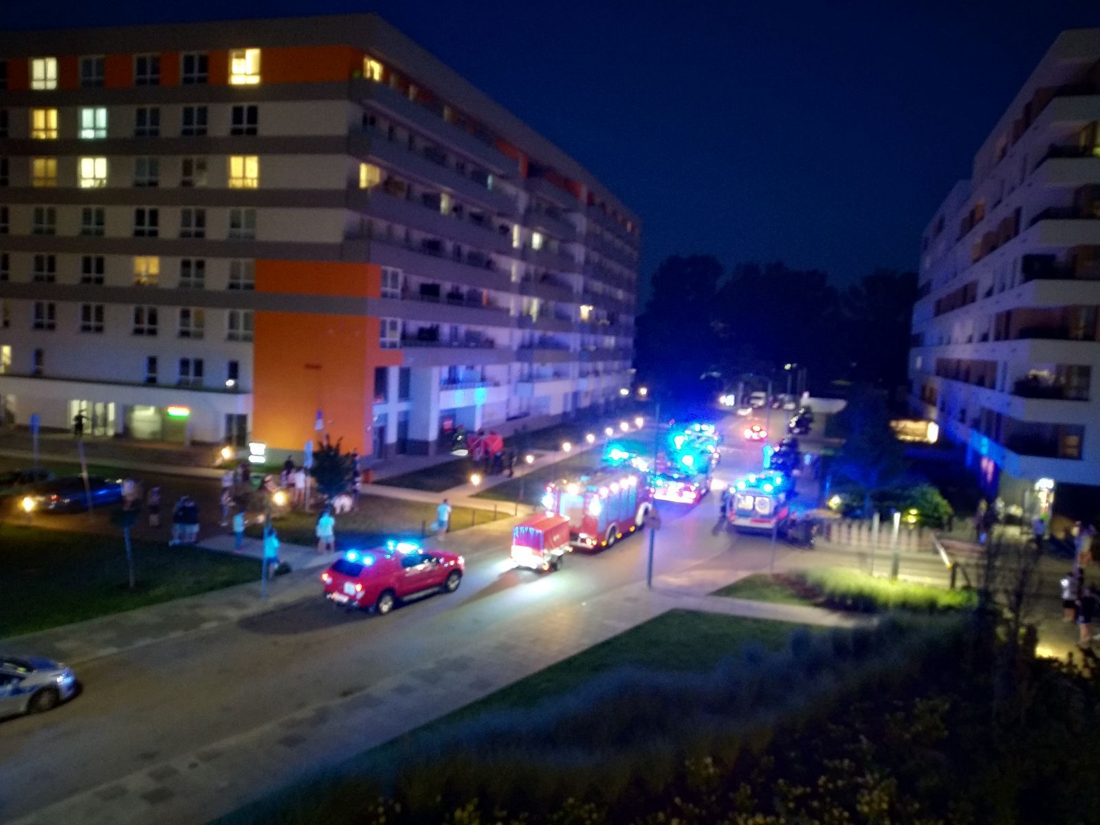 Warszawa Mężczyzna spadł z balkonu na Mokotowie