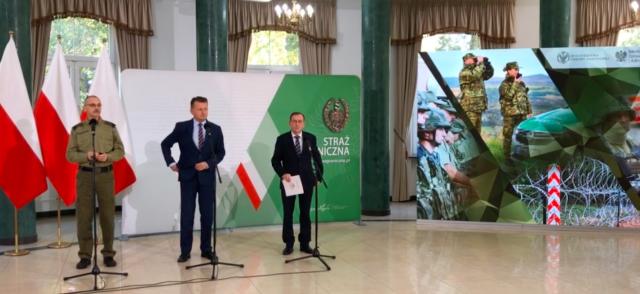 Mariusz Kamiński będzie wnioskował o przedłużenie stanu wyjątkowego rży granicy z Białorusią
