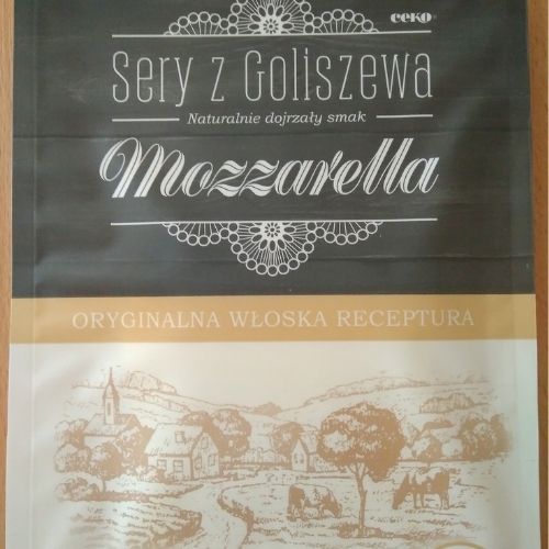 Wycofana partia sera mozzarella w plastrach