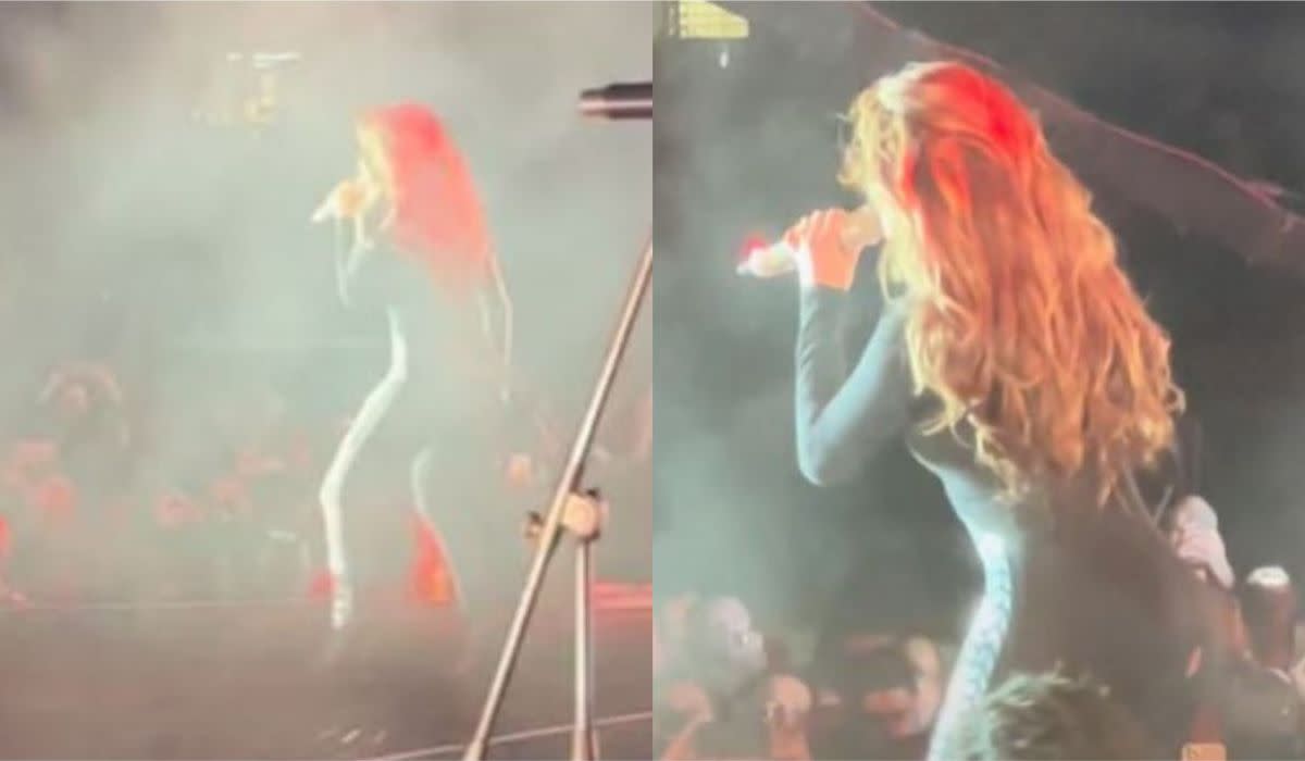 Jennifer Lopez na koncercie w Chicago, fot. tiktok.com/@jlo