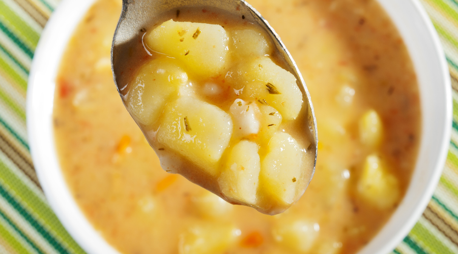 Zupa z ziemniakó